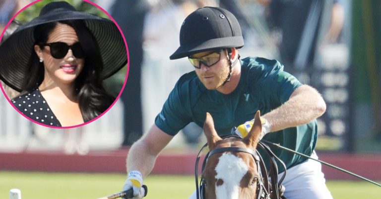 Royal PDA! Meghan Markle Kisses Prince Harry After His Polo