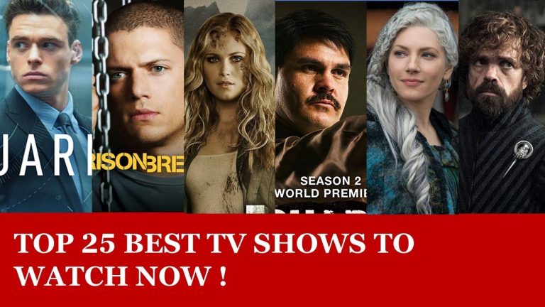 TOP 25 BEST TV SHOWS TO WATCH NOW !