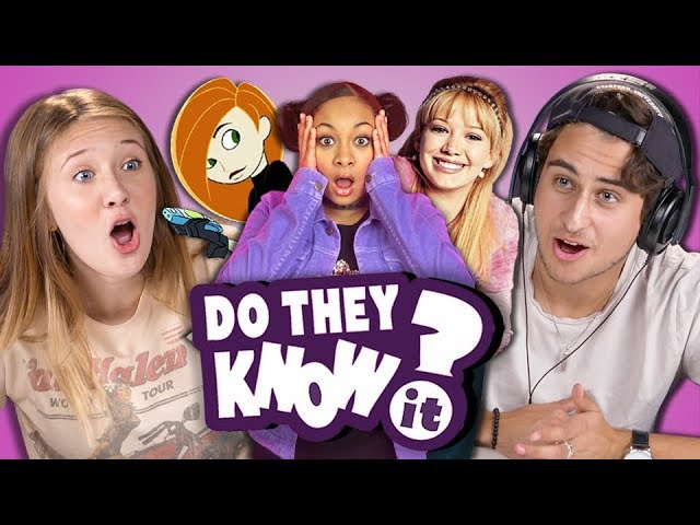 DO TEENS KNOW 2000s DISNEY TV SHOWS? (REACT: Do They