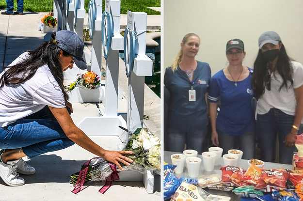 Meghan Markle Visited Uvalde To Donate Food To Volunteers And