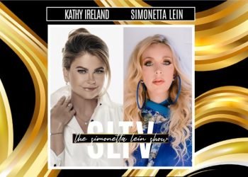 Kathy Ireland Guests On The Simonetta Lein Show On SLTV